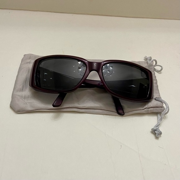 Valentino Garavani Burgundy Large Sunglasses with Case 5449S CZZ 56#16 130 - Picture 16 of 16